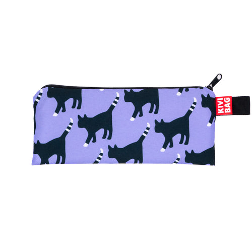Zipper Bag Small (Cat Purple)