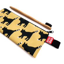 Zipper Bag Small (Cat Beige)