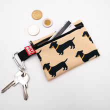 Zipper Wallet (Dachshund Black)