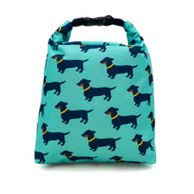 Lunch Bag (Dachshund Turquoise)
