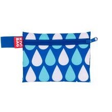 Zipper Wallet (Drops Blue)