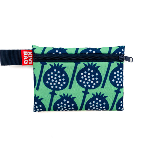 Zipper Wallet (Poppy Blue)