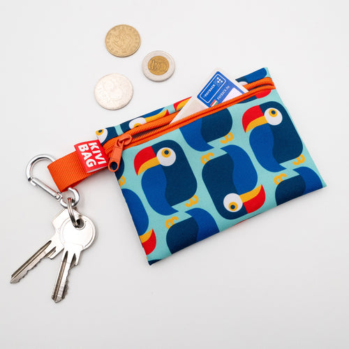 Zipper Wallet (Tucan Orange)