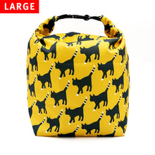 Lunch Bag Large (Cat Yellow)